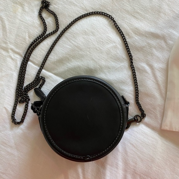 Black and Brown Floral Women's Bag - Picture 11 of 12